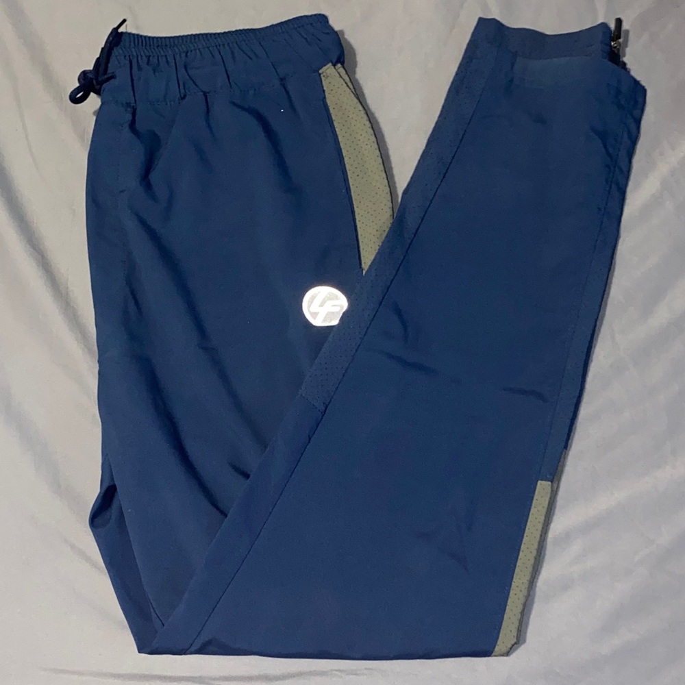 Life Fitness Men's Navy Blue Track Pants